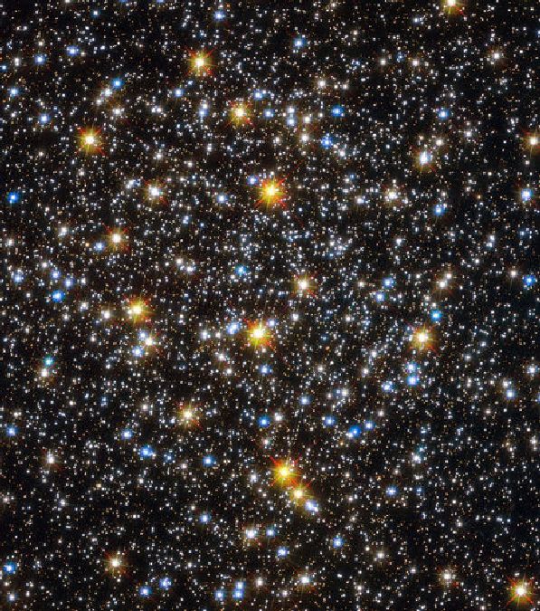 Hubble découvre un ensemble inattendu de jeunes étoiles